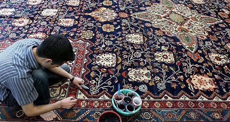 تثبیت کننده رنگ فرش دستباف
